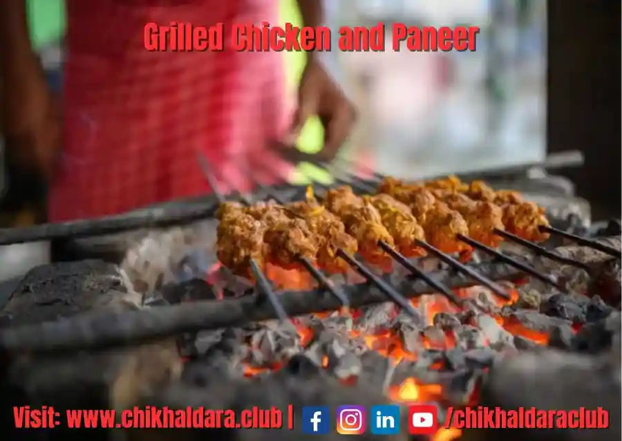 Vidarbha Food Grilled Chicken Paneer